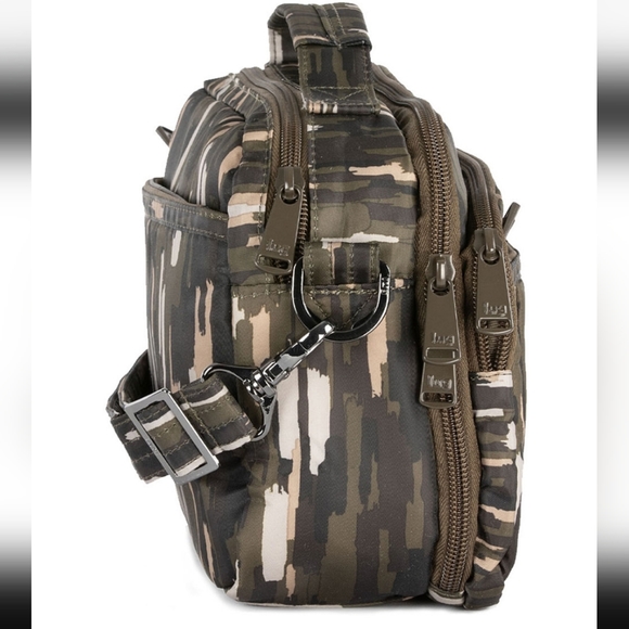 Lug Scoop camo crossbody bag purse - Picture 2 of 7